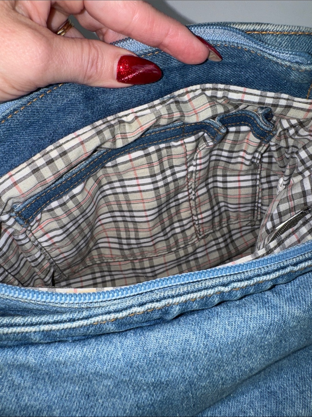 Anthropologie Denim Jacko Jeans Shoulder Bag - Picture 8 of 11